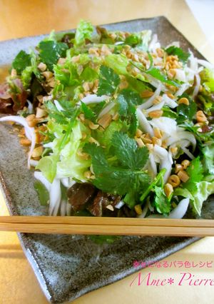 香菜香る♪アジアンサラダ-レシピのメイン写真