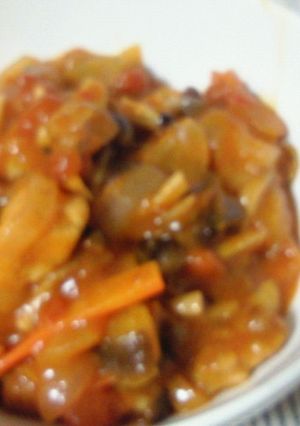 鶏肉と野菜たっぷりトマト煮込み-レシピのメイン写真