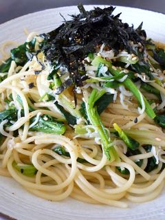 ほうれん草とちりめんじゃこの和風パスタ-レシピのメイン写真