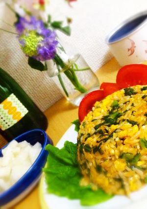 春菊のアジアンチャーハン-レシピのメイン写真