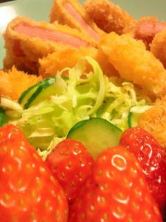 簡単ハムかつ♪-レシピのメイン写真