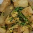 簡単!!豆苗とはんぺんのチャンプル