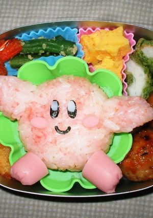 星のカービィーのおにぎり-レシピのメイン写真