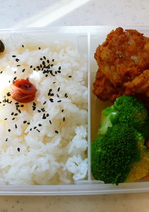 我が家の定番！「鶏唐揚げ弁当！」-レシピのメイン写真
