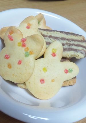 自慢！サクサク素朴な基本クッキー＊-レシピのメイン写真