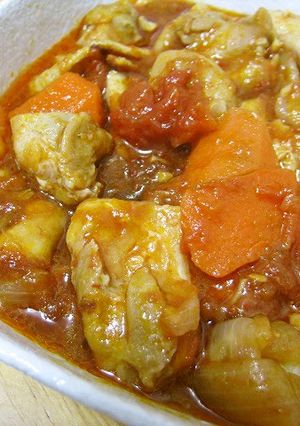 ★炊飯器DE鶏肉のトマト煮-レシピのメイン写真