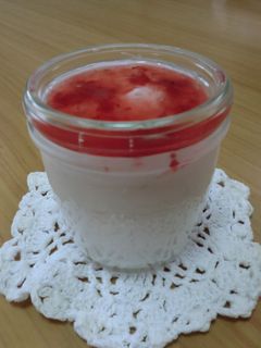 簡単♡いちごのムース♡-レシピのメイン写真