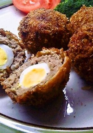 お弁当にも最適！洋食屋のスコッチエッグ-レシピのメイン写真