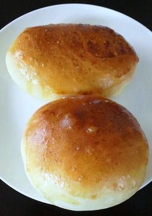 手ごねで作ってみた！ふっくらクリームパン-レシピのメイン写真