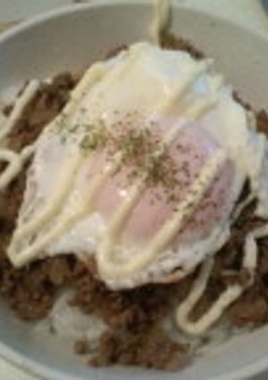 簡単ランチに☆肉味噌丼☆-レシピのメイン写真