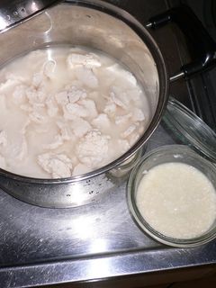 酒粕で甘酒(塩麹入り)-レシピのメイン写真