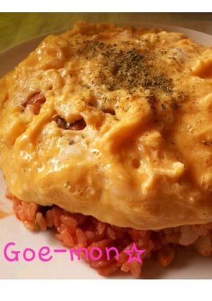 ふんわりわたぼうしのオムライス☆-レシピのメイン写真