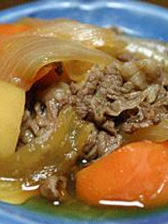 我が家の簡単肉じゃが-レシピのメイン写真