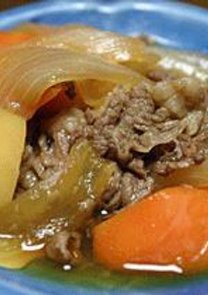 我が家の簡単肉じゃが-レシピのメイン写真