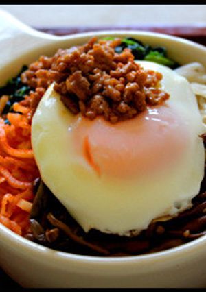 簡単！ヘルシー鶏ビビンバ350kcal-レシピのメイン写真