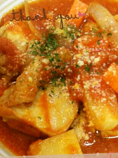 簡単!鶏肉のトマト缶煮-レシピのメイン写真