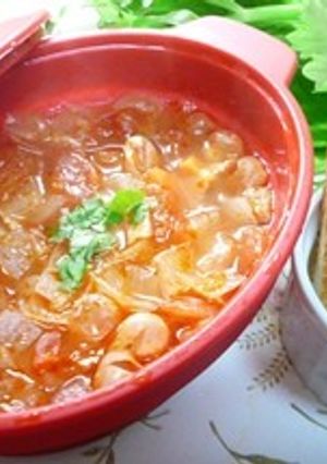 赤の力!のスープ-レシピのメイン写真