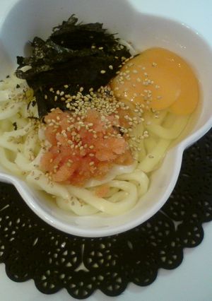 簡単♪明太子温うどん☆-レシピのメイン写真