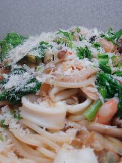 ✿豆板醤でペペロンチーノ風パスタ✿-レシピのメイン写真