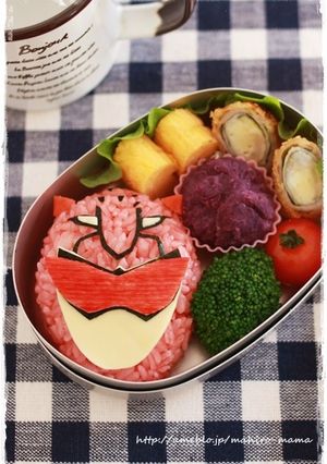キャラ弁＊ゴーバスターズ-レシピのメイン写真