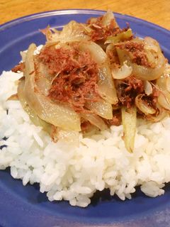 オニオンコンビーフ炒め-レシピのメイン写真