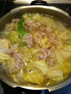 白菜と豚肉の中華風スープ-レシピのメイン写真
