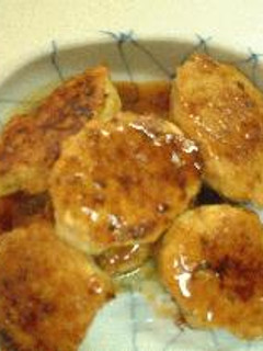 鶏つくねバーグ-レシピのメイン写真