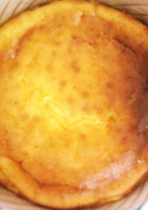 ミキサーで混ぜる!ベいイクドチーズケーキ-レシピのメイン写真