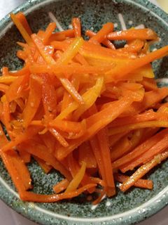 にんじんの塩麹炒め-レシピのメイン写真