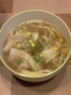 ラーメン液体スープ♪リメイクうどん♪-レシピのメイン写真