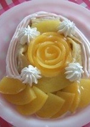 ｺﾗｰｹﾞﾝ入りｸﾚｰﾌﾟ-レシピのメイン写真