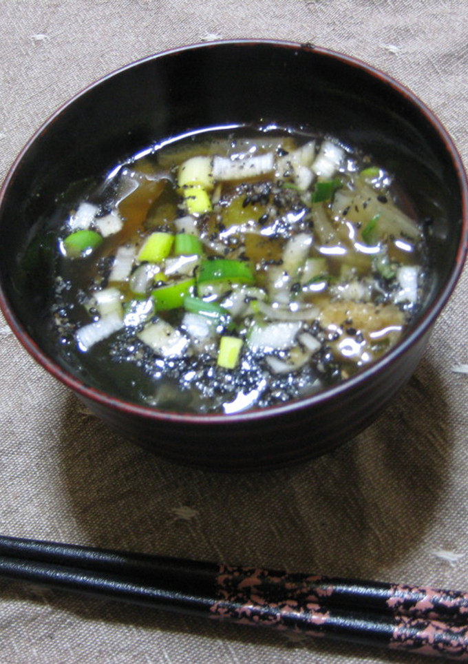 簡単！さつまいもと白菜の味噌汁-レシピのメイン写真