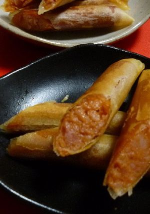 春巻の皮でなんちゃってトルティーヤ-レシピのメイン写真