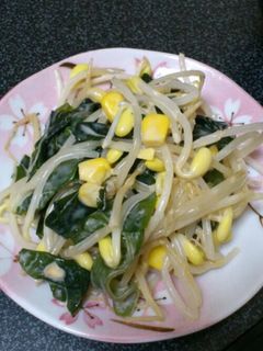 わかめもやしコーンサラダ-レシピのメイン写真