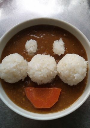 究極の手抜き！アンパンマンデコカレー-レシピのメイン写真
