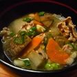 体があたたまる♪ 大浦太ごぼうの塩麹豚汁
