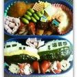 【新幹線E4系MAX&つばさ キャラ弁】