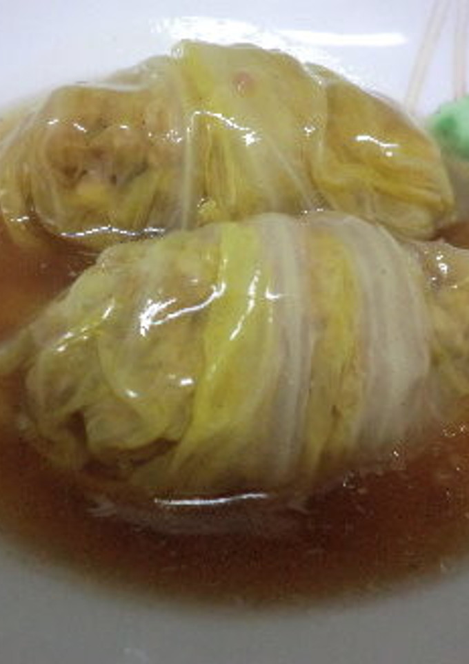 ロール白菜の和風とろみあん-レシピのメイン写真