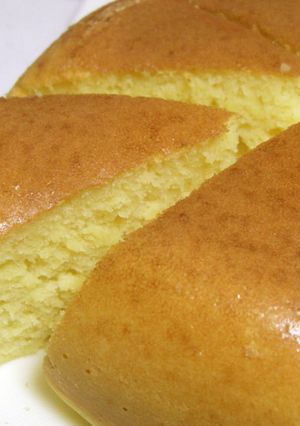 炊飯器で簡単♪豆腐のシフォンケーキ☆-レシピのメイン写真