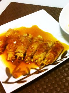タレが美味!!えのきの豚バラ巻-レシピのメイン写真