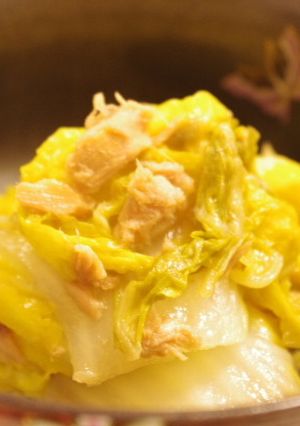 白菜とツナの煮物-レシピのメイン写真