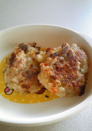 【離乳食後期・完了期】炊込みごはんおやき-レシピのメイン写真