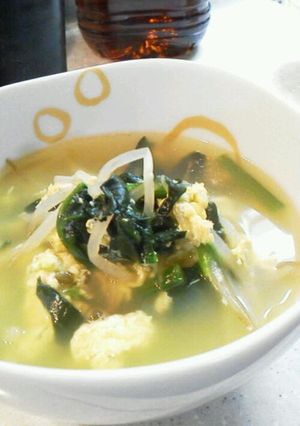 具たっぷり☆中華風タマゴスープ-レシピのメイン写真