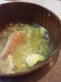 キャベツと カニかまぼこの スープ-レシピのメイン写真