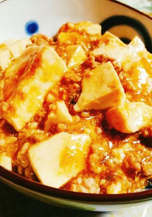 味噌不要！すりゴマたっぷり麻婆豆腐♡-レシピのメイン写真