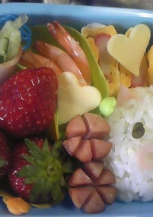 簡単★可愛いぶたさんお弁当(キャラ弁)-レシピのメイン写真
