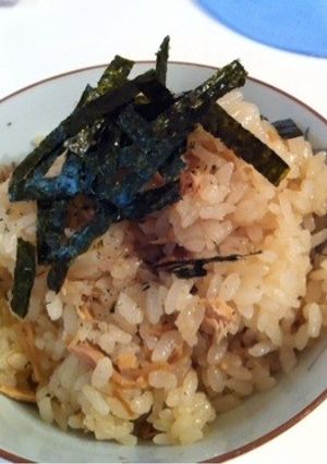 なめたけとツナの簡単炊き込みごはん-レシピのメイン写真