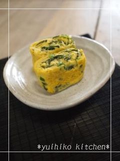 *お弁当に✿ネギわかめ卵焼き✿*-レシピのメイン写真