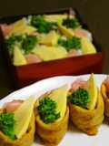 春♡菜の花とたけのこのお寿司