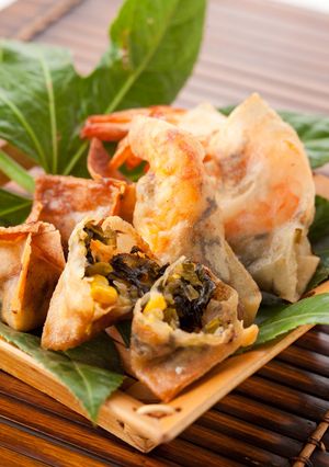 高菜とチーズのサモサ包み-レシピのメイン写真